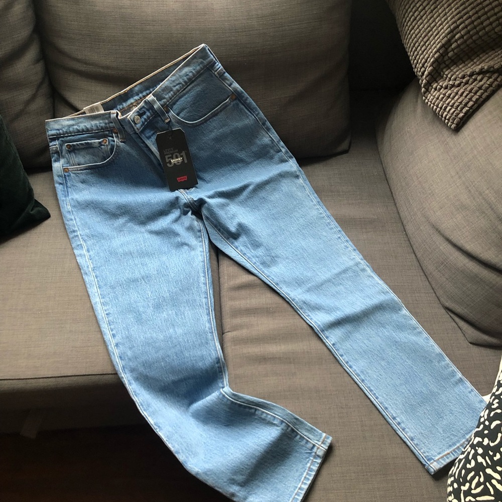 Levis premium skinny 501 31x28